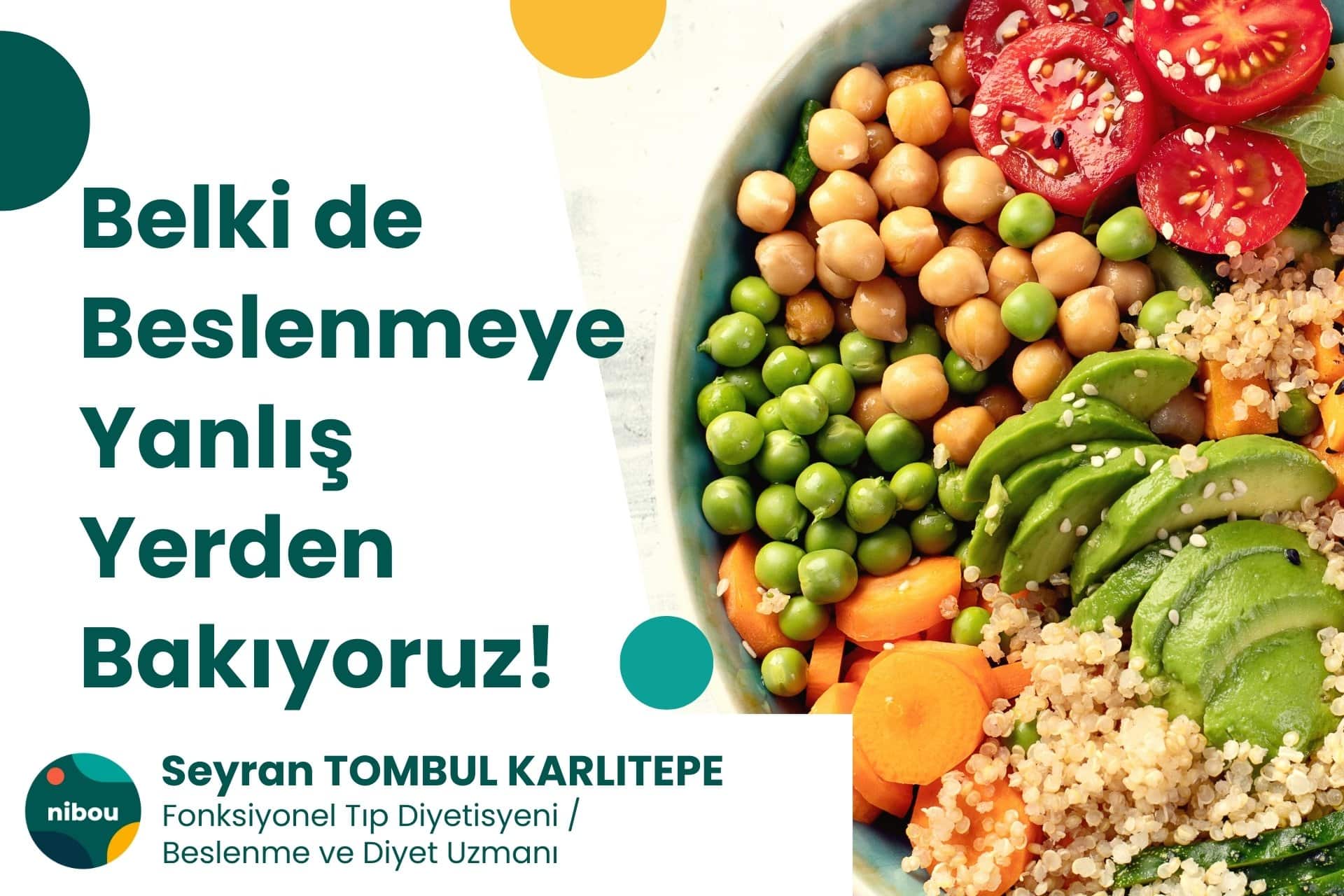 Belki De Beslenmeye Yanlış Yerden Bakıyoruz!